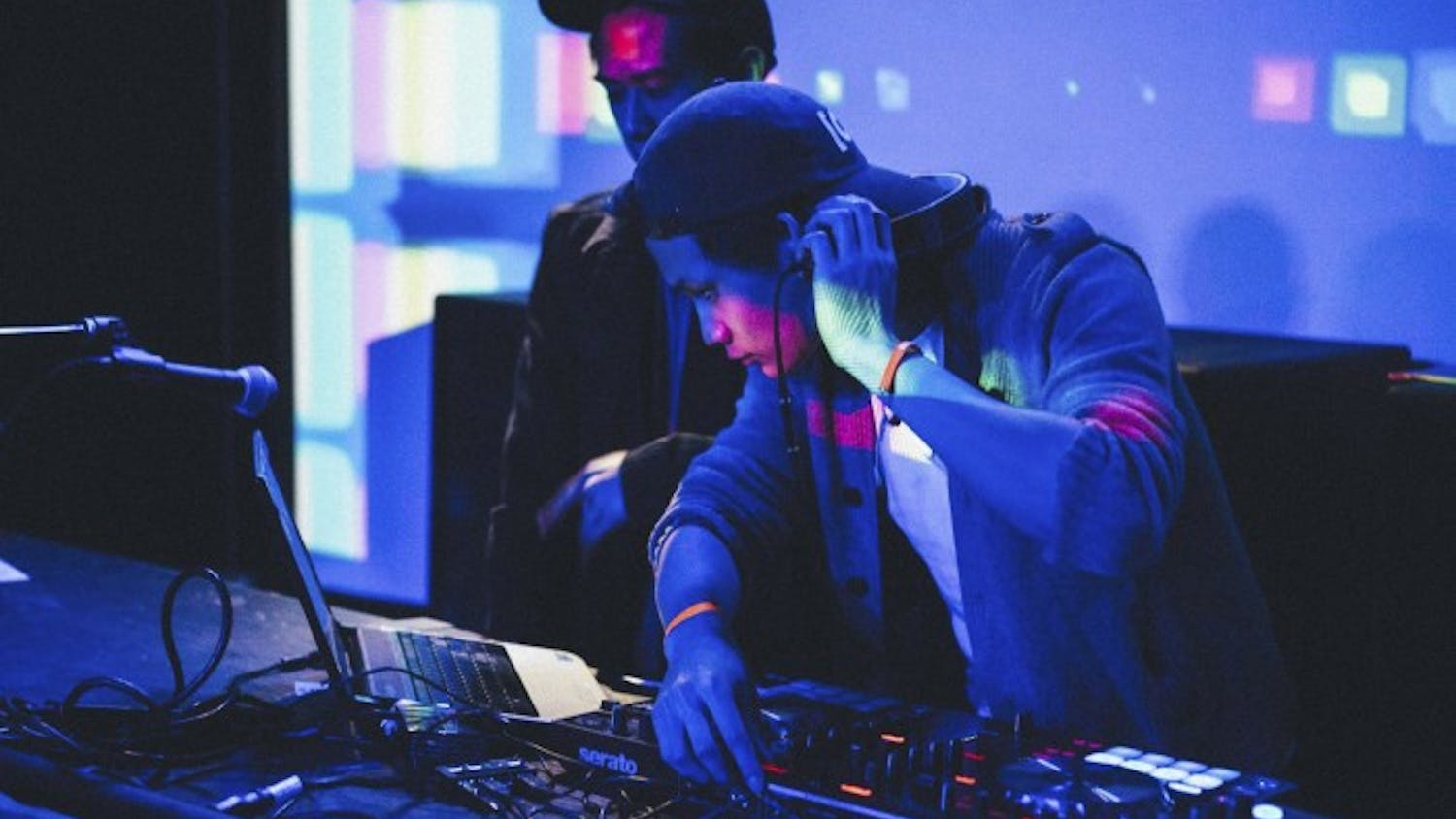 Lessns is divided into three groups: DJing, producing and drumming
