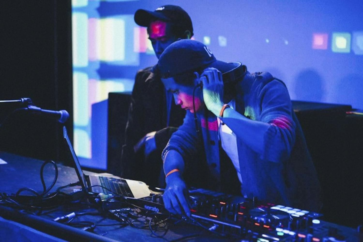 Lessns is divided into three groups: DJing, producing and drumming