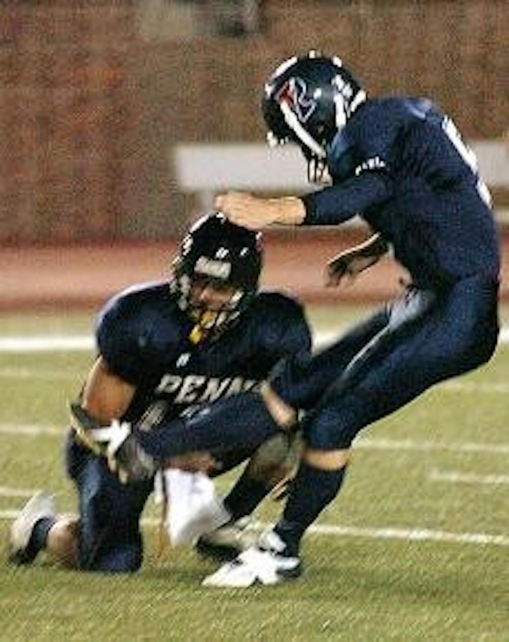 Penn turns to sprint FB kicker for help