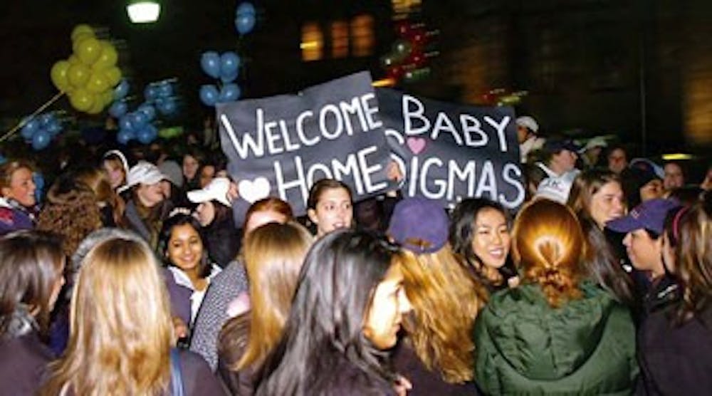 Sororities offer bids, singing, dancing