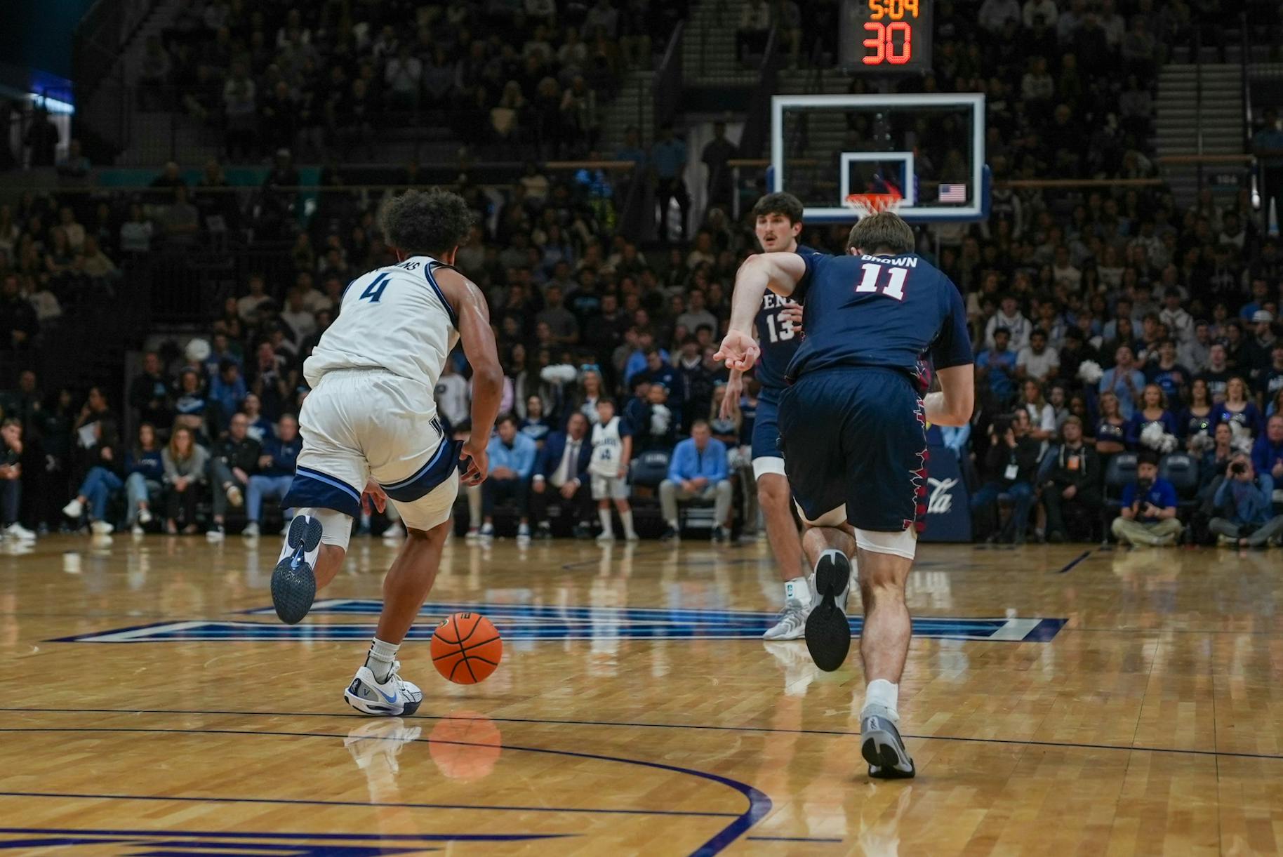 11-19-24 Men's Basketball v Villanova (Weining Ding)-1