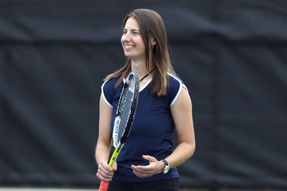 Penn women's tennis coach Sanela Kunovac has found success against all odds.