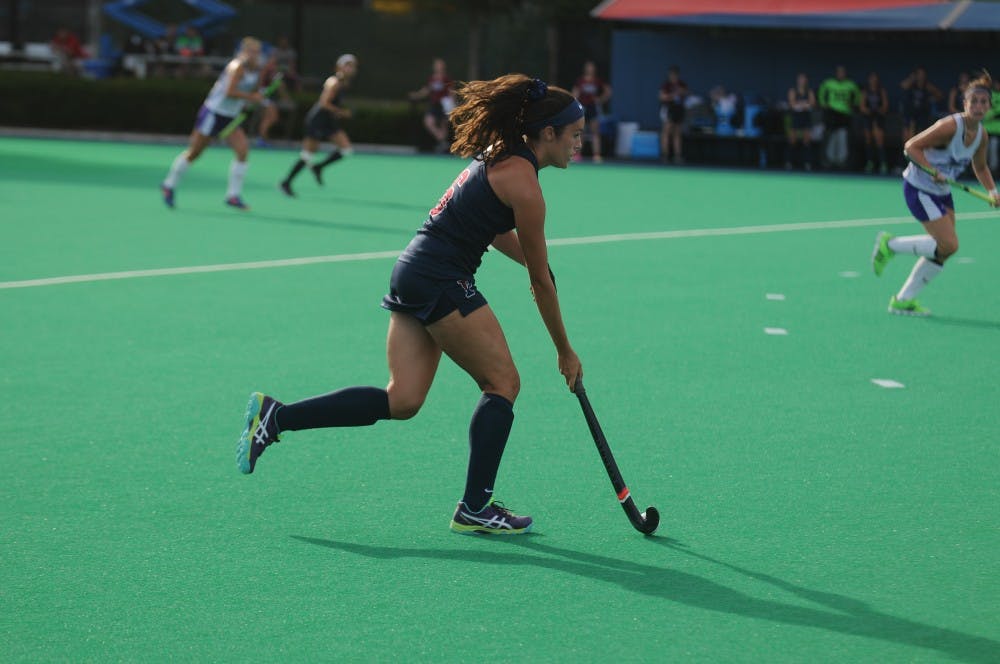 Sophomore attack Sofia Palacios notched Penn's only two goals Friday, becoming the team's leading scorer on the season.