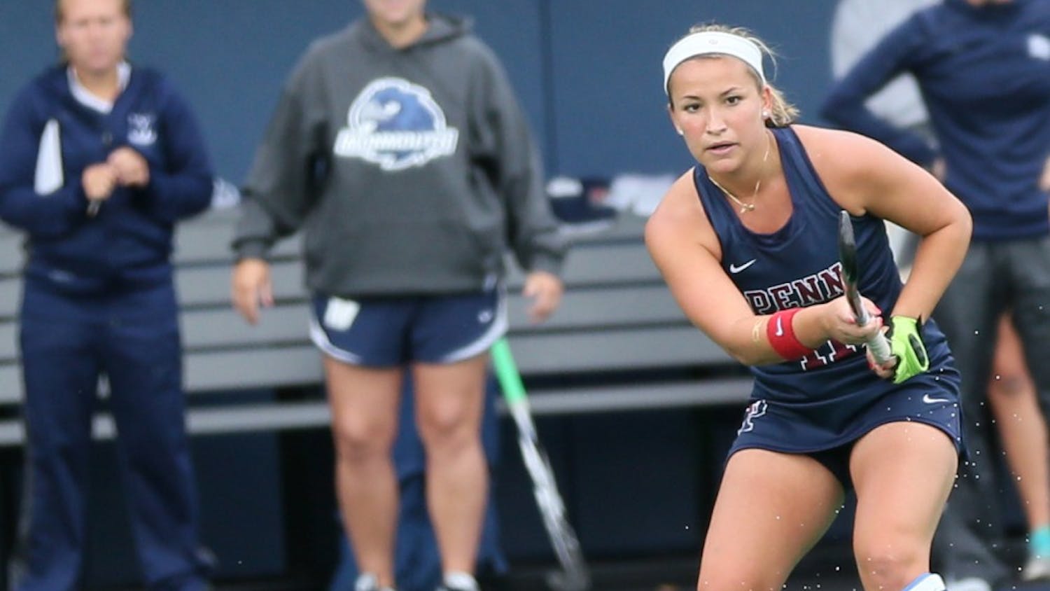 Women's Field Hockey v Monmouth. I think it was a 2-4 loss.
