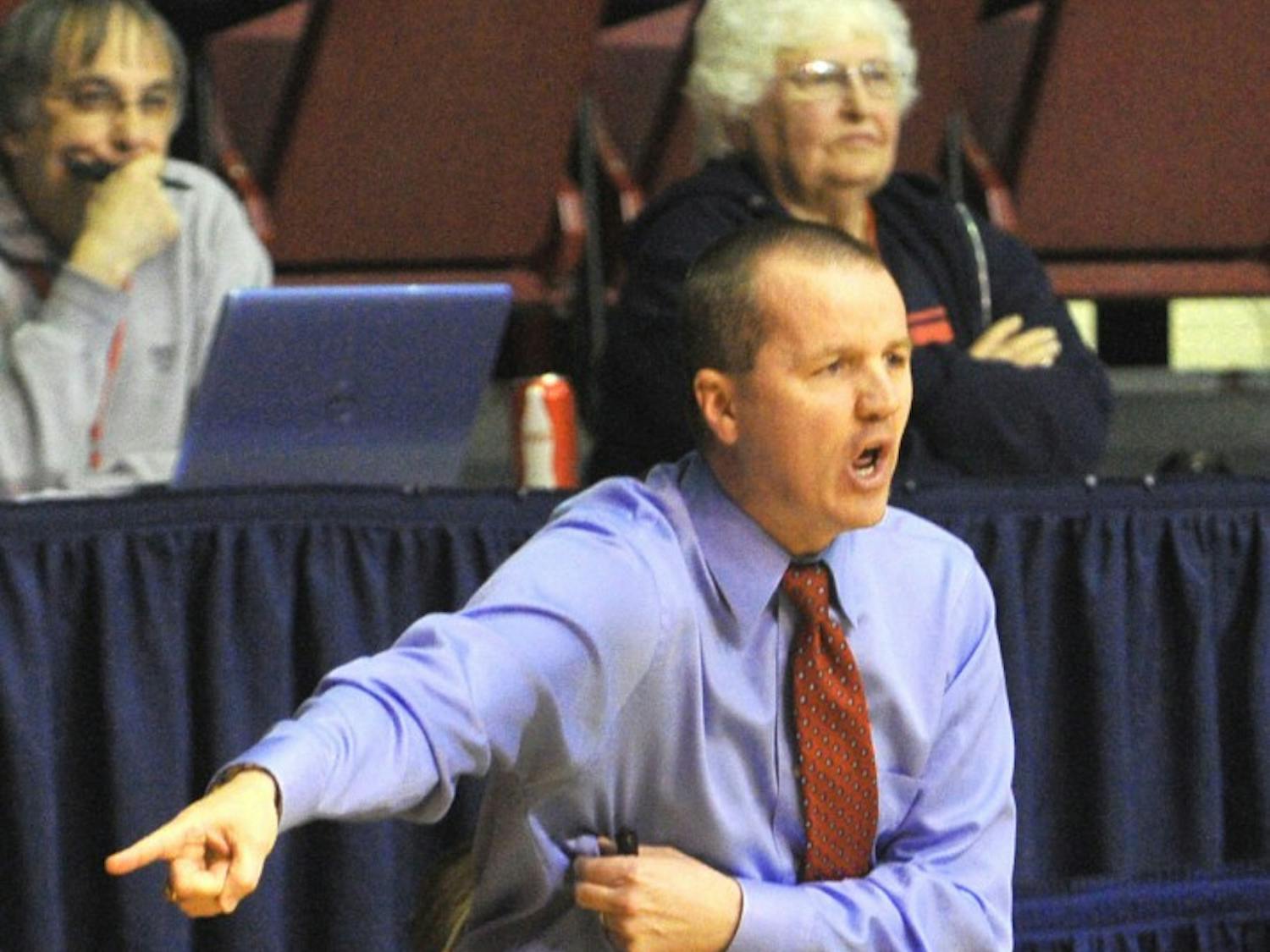 Women's basketball defeats Fairfield in the second round of the WBI with a buzzer beater from Alyssa Baron.
