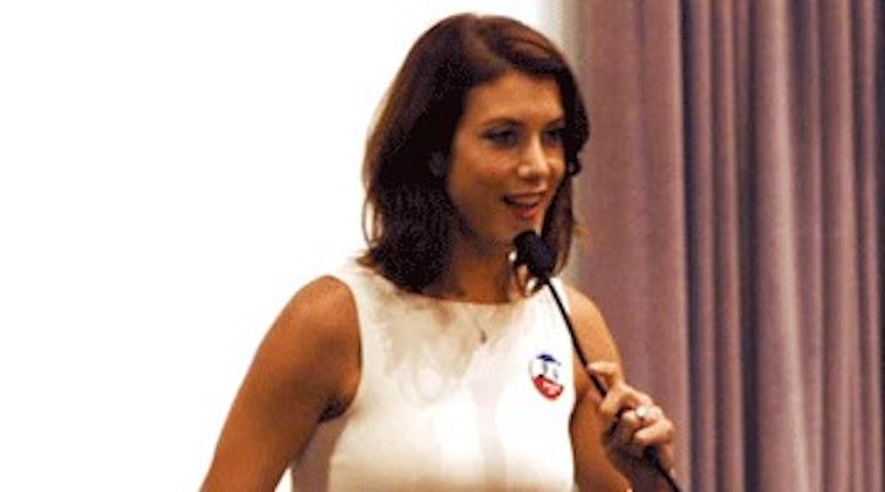 Ex-Grey's actress touts Obama