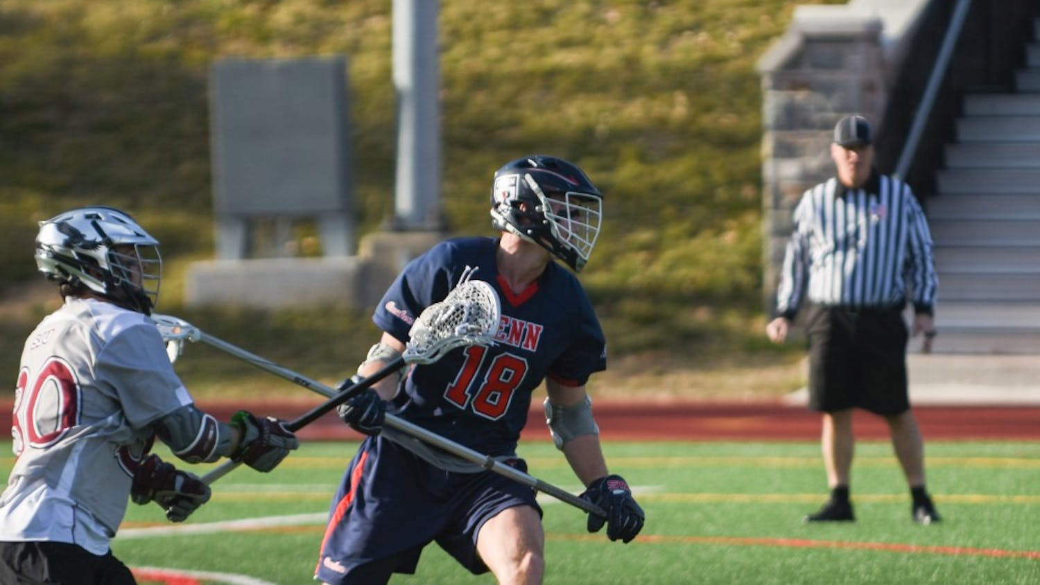 If the Red and Blue are going to put a stop to Harvard’s attack, senior defenseman Kevin Gayhardt will have to make his presence felt.