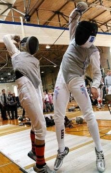 After different beginnings, two foilists look to lead respective teams