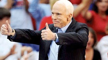 McCain rallies for the suburbs