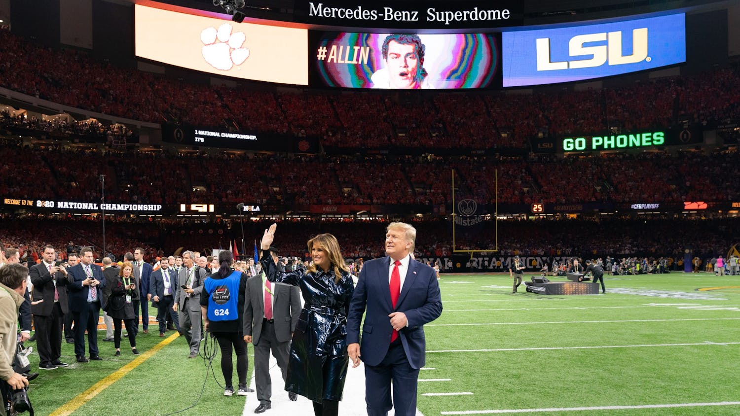 Penn Football Championship Donald and Melania Trump.jpg
