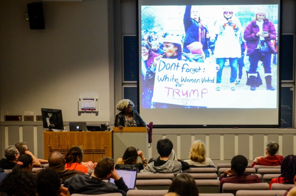 Anthea Butler's lecture was part of the Judith Roth Berkowitz Lecture series, sponsored by the Alice Paul Center for Research on Gender, Women, and Sexuality