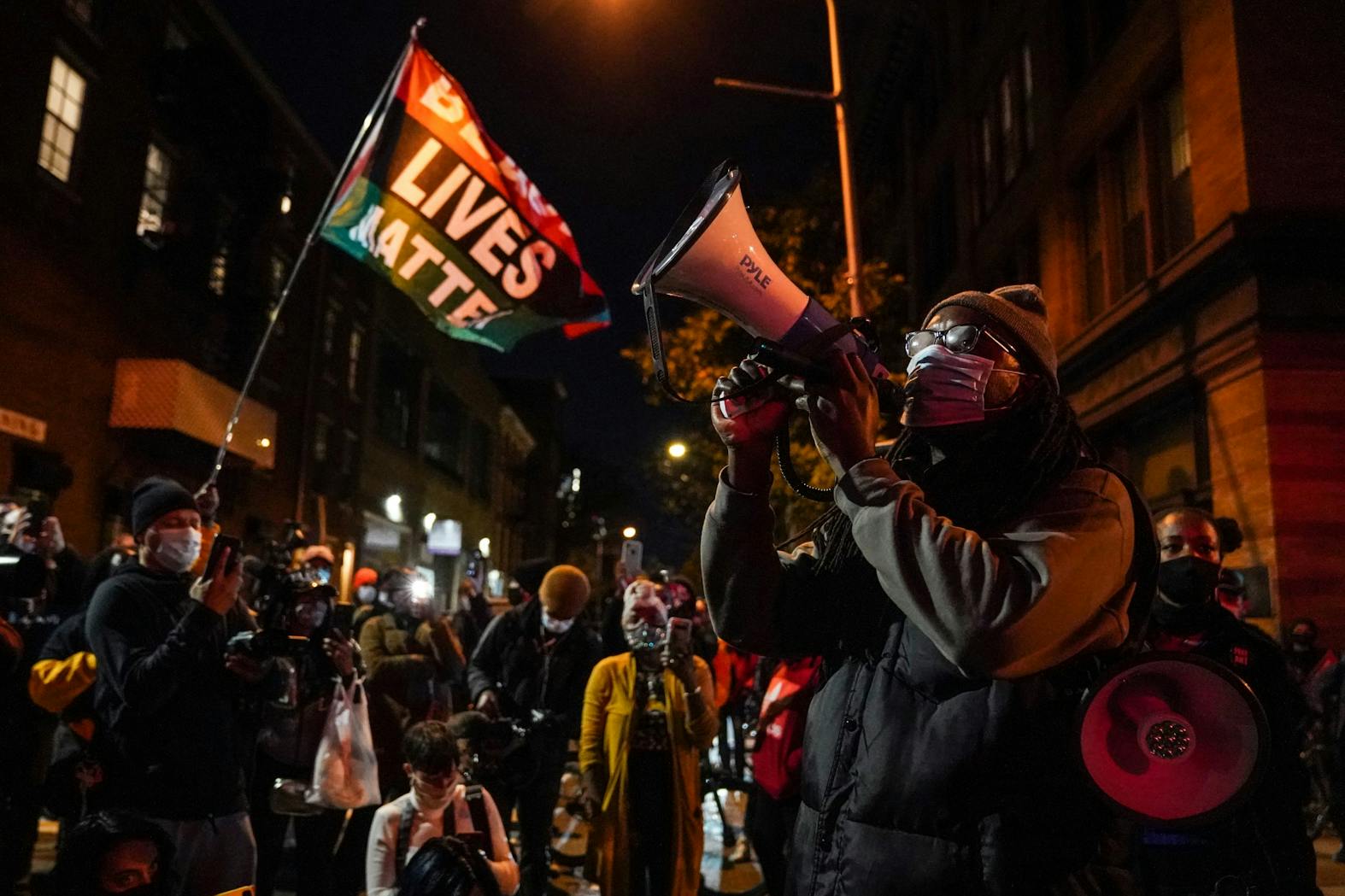 Election Day 2020 Post-Election Protest Black Lives Matter Every Vote Counts Mayor Kenney's House.jpg