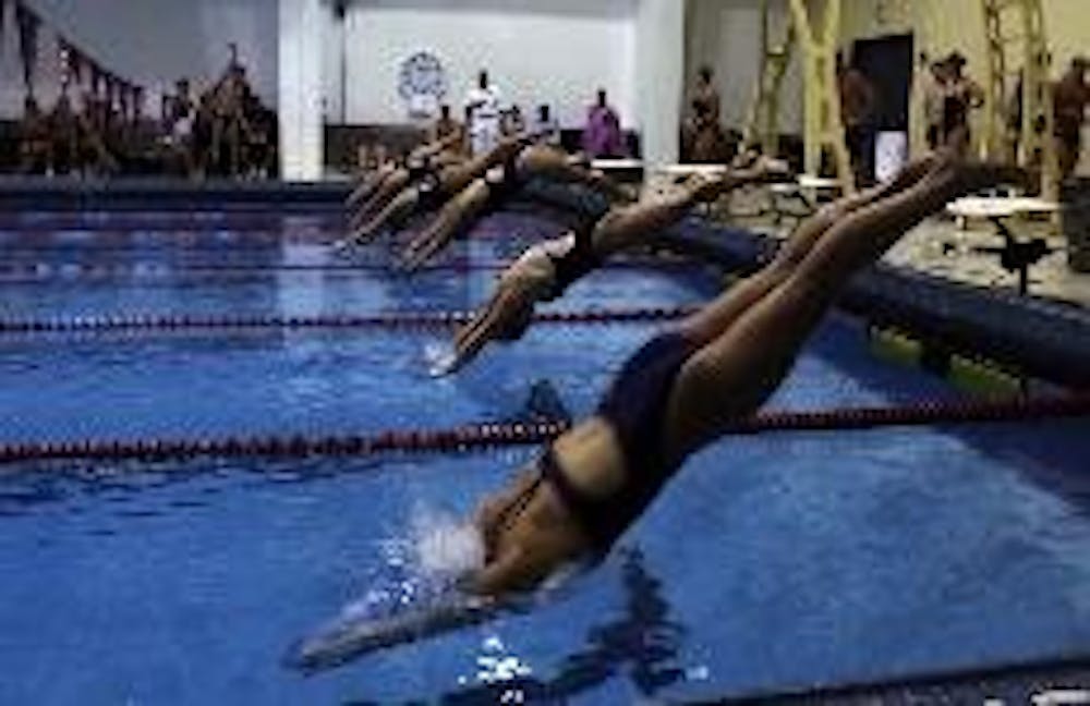 Penn swimming goes for gold in Rams' cramped confines