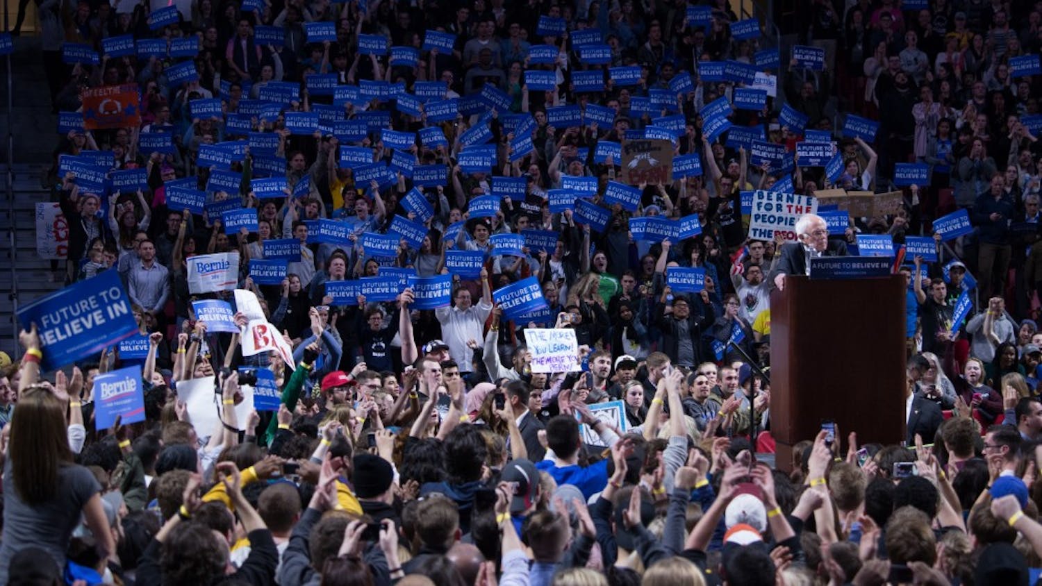 Bernie Sanders hosts rally at Temple