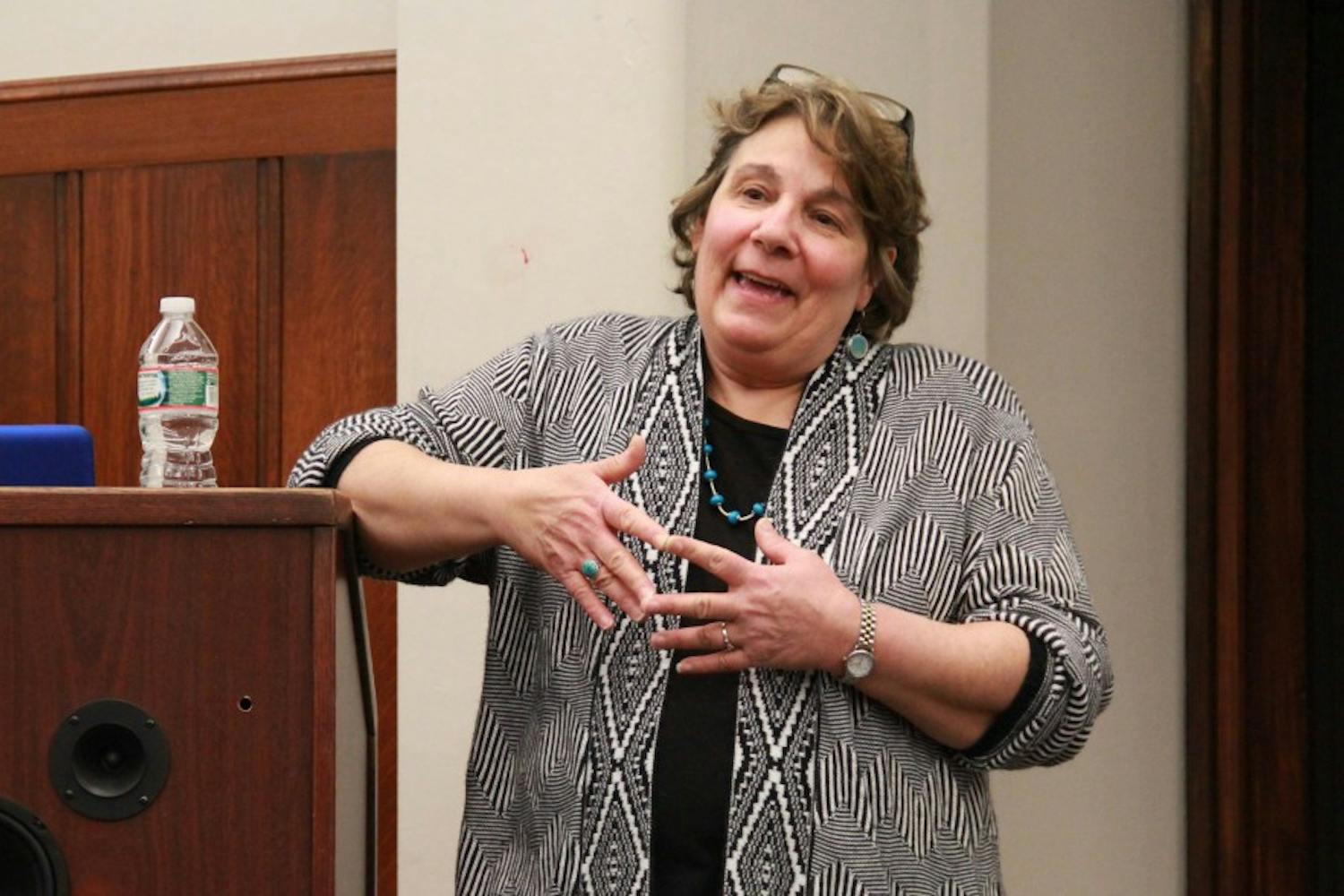 Drexel professor spoke about mental health and sex trafficking