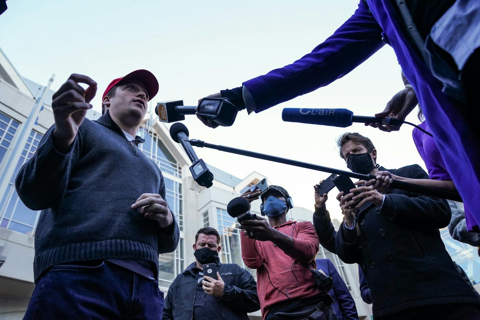 Election Day 2020 Pennsylvania Convention Center Postponed Press Conference Trump Supporter.jpg