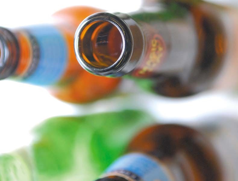 photo illustration for alcohol policy at penn. are students drinking  too much? these aren't mine.