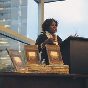 Penn Professor Salamishah Tilet talked about her new book, Sites of Slavery: Citizenship and Racial Democracy in the Post-Civil Rights Imagination, at the book store. WIth guest speakers: Dr. Camille Z. Charles, Dr. Herman Beavers, Dr. John Jackson, Paul Farber