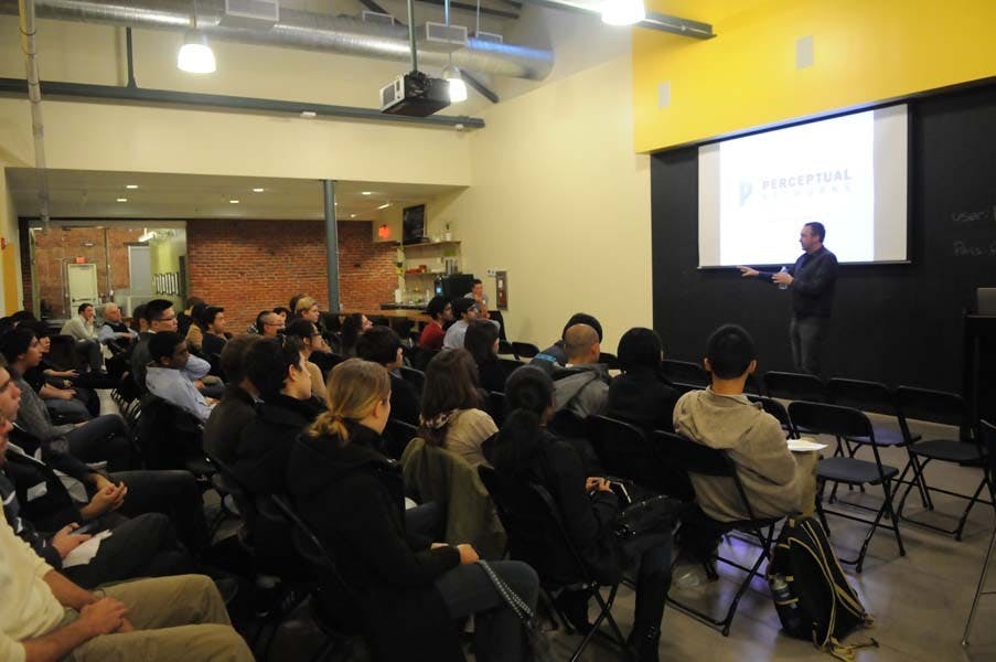 Penn students were invited to First Round Capital's new headquarters for the Interns Meet The Founders event.