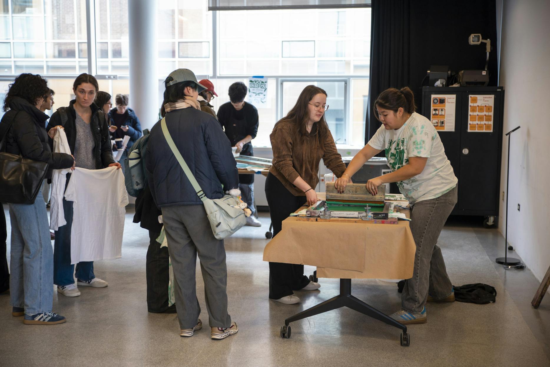 02-07-25 Screenprinting (Chenyao Liu)