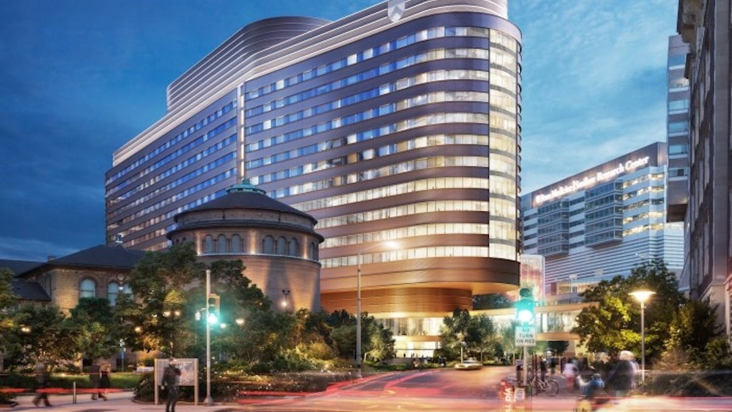 Artist's rendering of the Penn Medicine Pavilion
