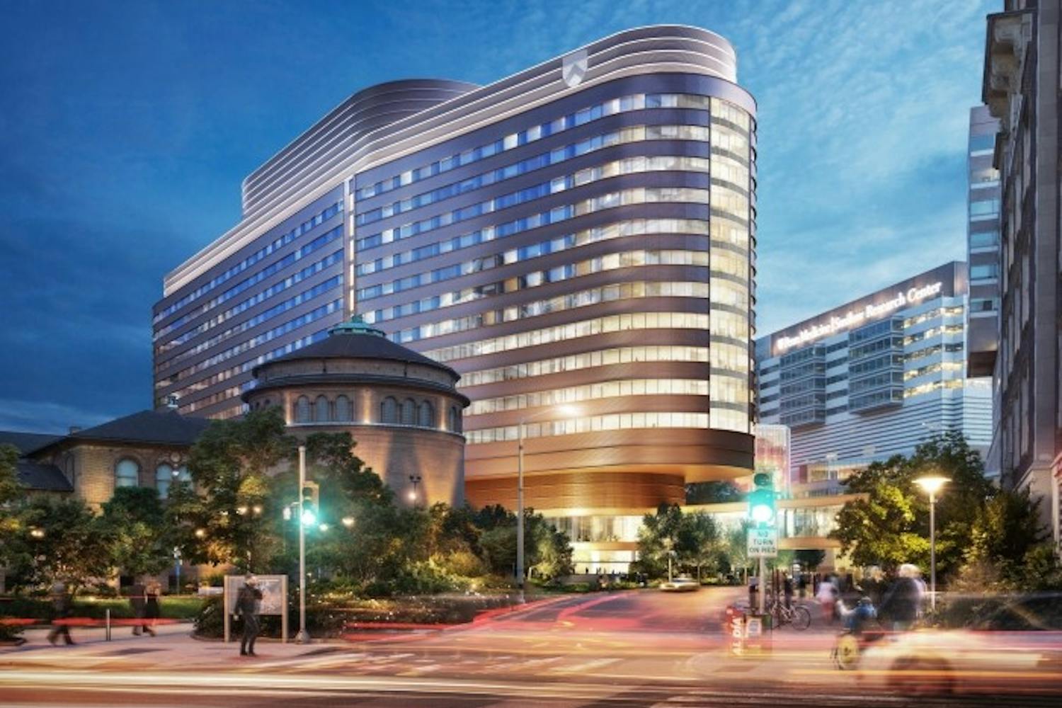 Artist's rendering of the Penn Medicine Pavilion