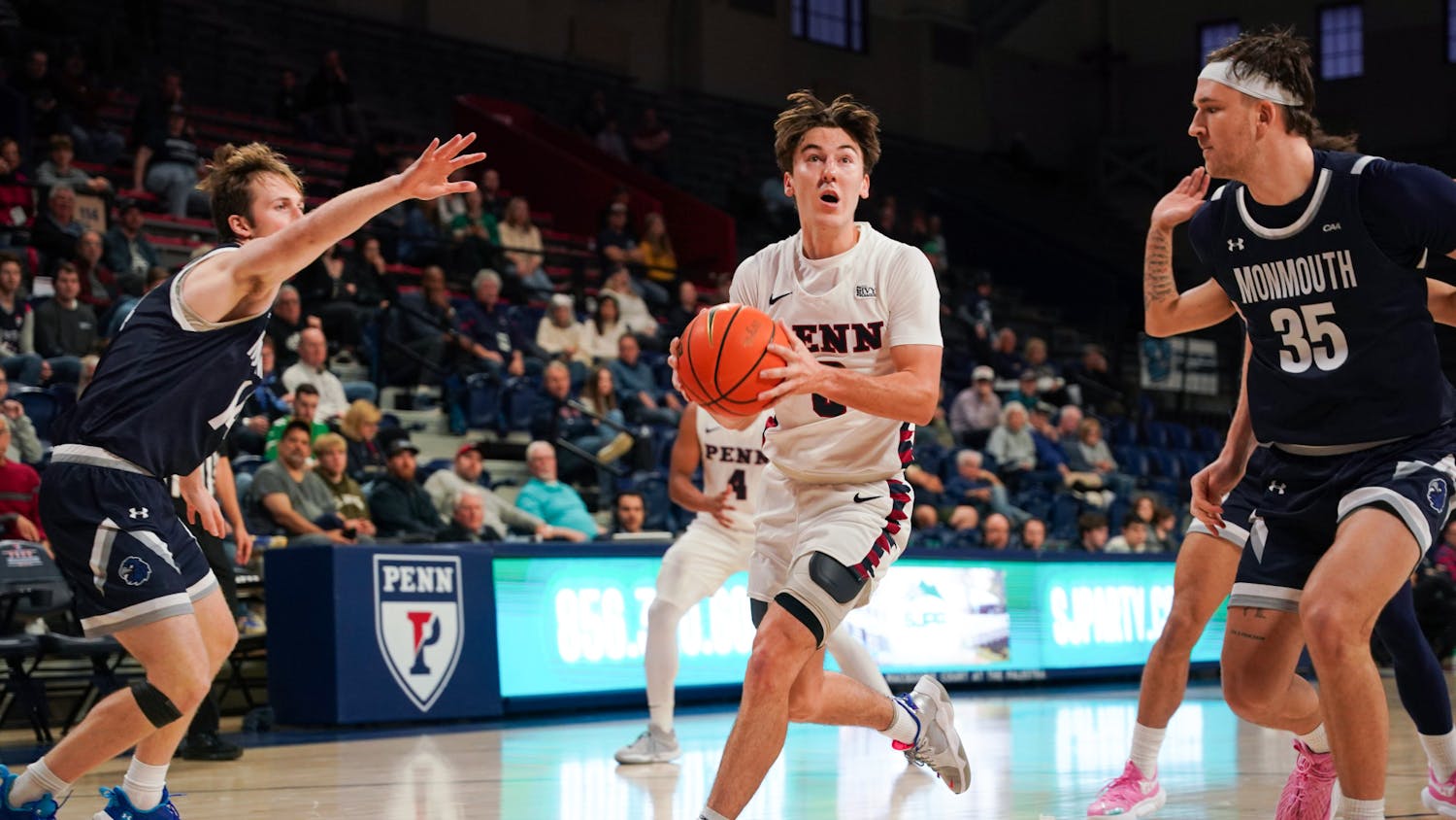 11-26-23 Men's Basketball vs Monmouth Clark Slajchert (Anna Vazhaeparambil).jpg