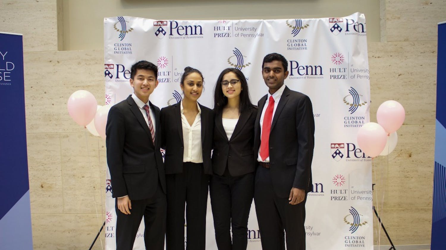 The winning team, Team Haya, includes Engineering and Wharton freshman Nishita Jain, Wharton freshman Riddhi Surana, College and Wharton freshman Varun Vallabhaneni and Wharton freshman Charles Zhang.