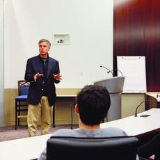 Gov. Huntsman speaks to Huntsman