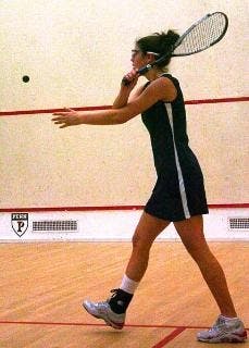 W. Squash freshman comes one short of title