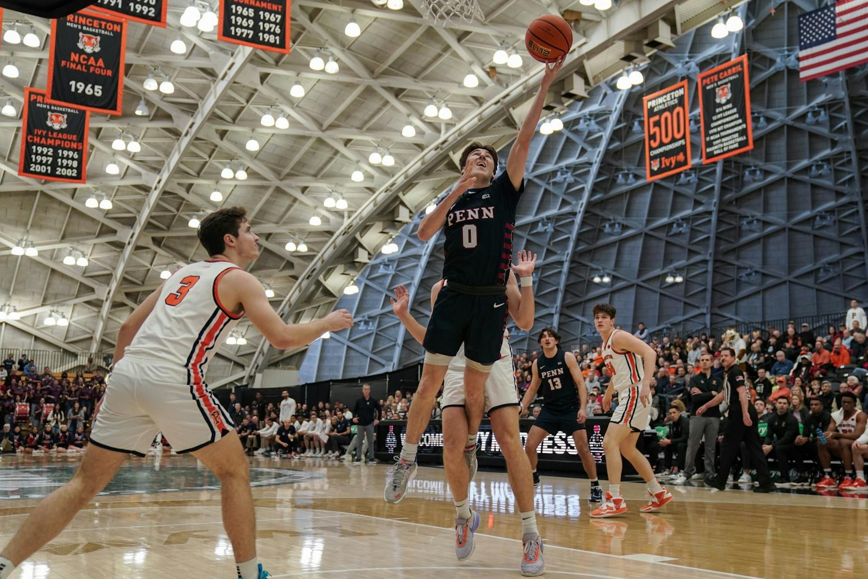03-11-23 Men's Basketball vs Princeton Clark Slajchert (Anna Vazhaeparambil)-01.jpg