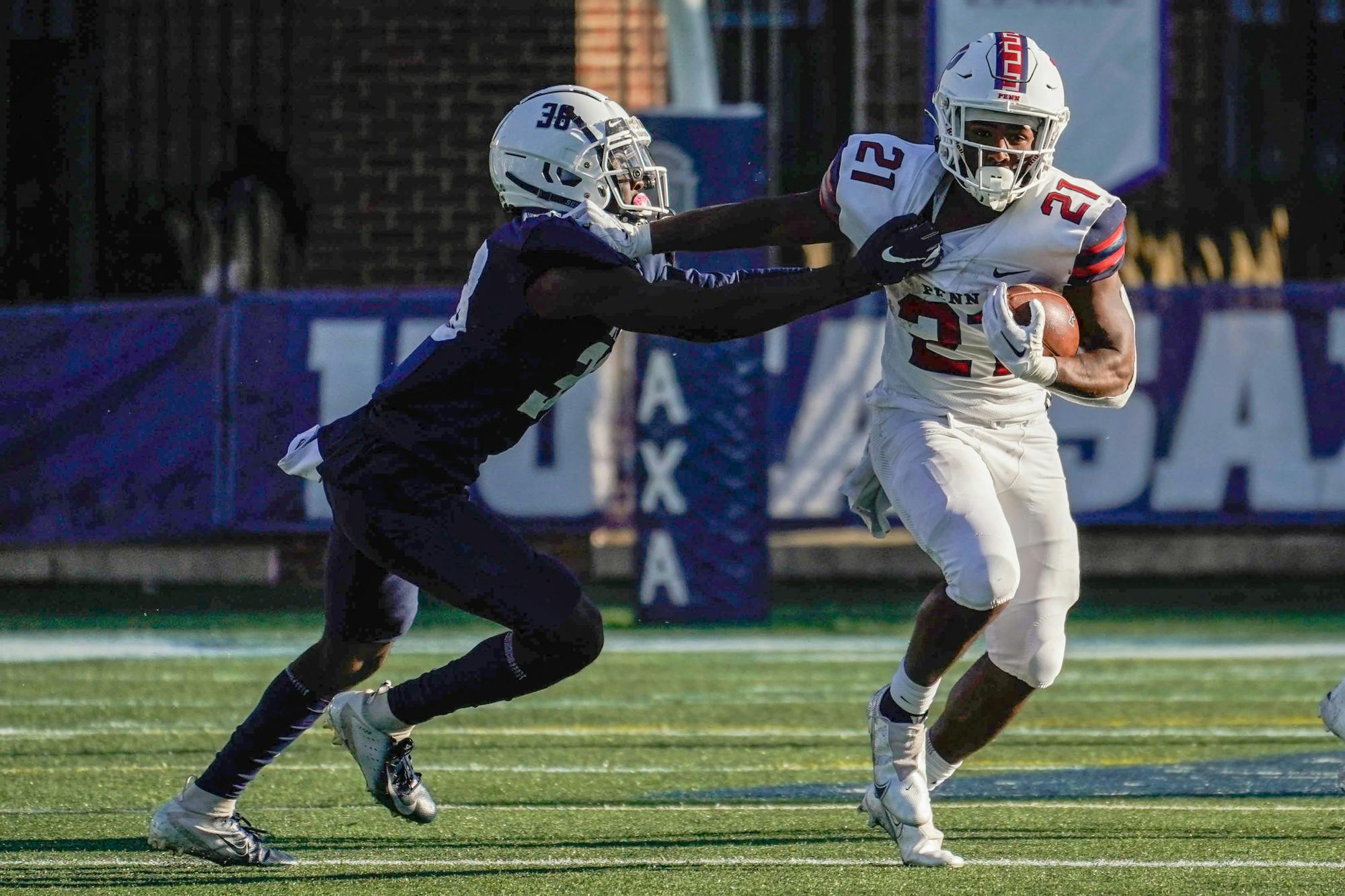 10-08-22 Football vs Georgetown Jonathan Mulatu (Anna Vazhaeparambil).jpg