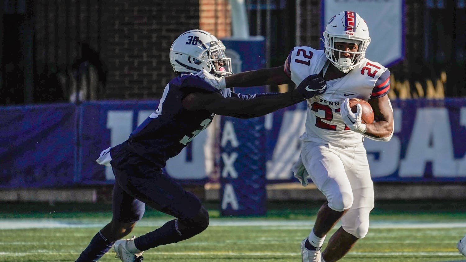 10-08-22 Football vs Georgetown Jonathan Mulatu (Anna Vazhaeparambil).jpg