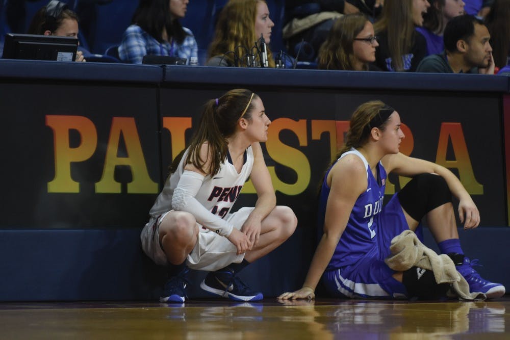 Penn women's basketball has gotten a boost from Monmouth transfer Kasey Chambers this season, who sat out the 2014-15 season before being named a captain prior to her first game suiting up for the Red and Blue.
