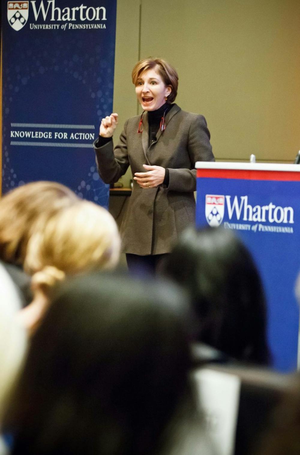 	Anne-Marie Slaughter, former director of policy planning at the State Department and author of “Why Women Still Can’t Have it All,” speaks at Huntsman.