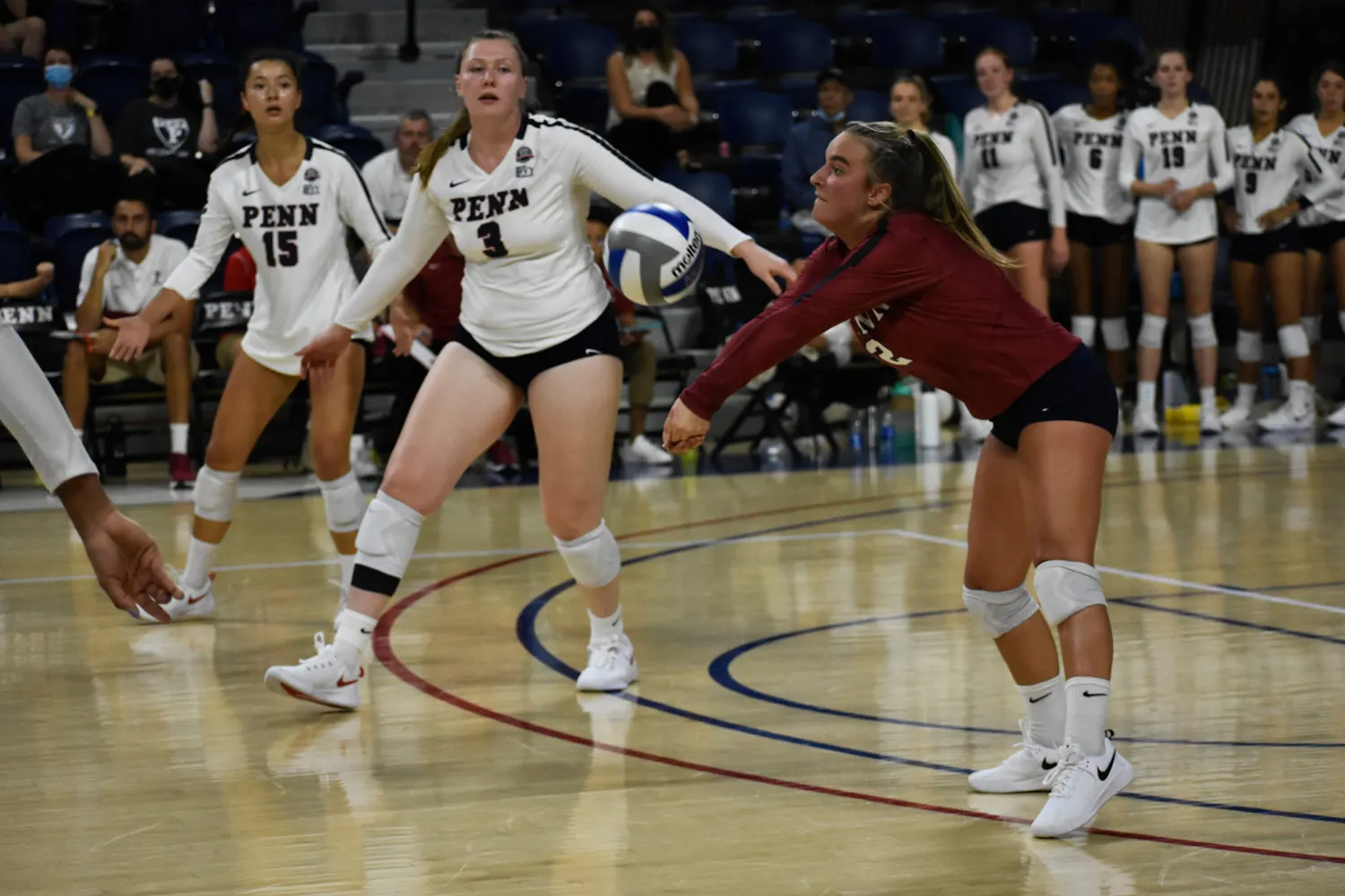 9-3-2021 Women's Volleyball vs Bucknell Caroline Douglas (Samantha Turner).jpg