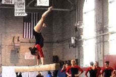 Towson foils Gymnastics again