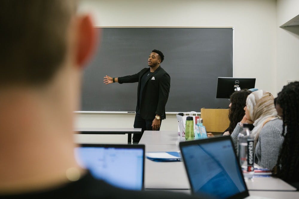 New York Jets Linebacker Brandon Copeland Spent His Offseason Teaching  Personal Finance At UPenn - AfroTech