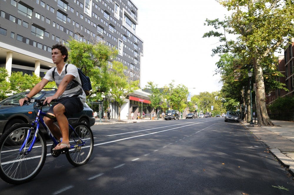 Bikers get a new ride down Walnut Street The Daily Pennsylvanian