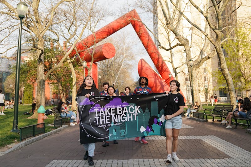 In Photos: Penn community "Takes Back the Night"