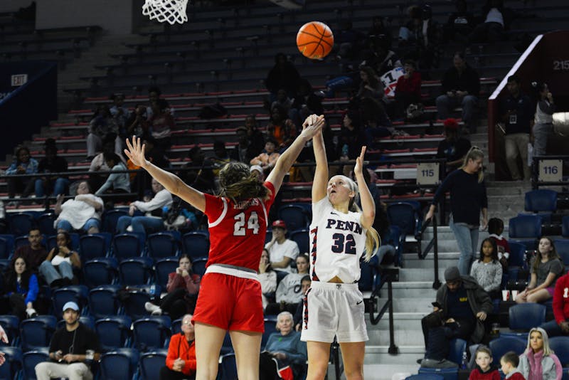 Junior guard Lizzy Groetsch delivers on both sides of the ball for Penn women&#39;s basketball