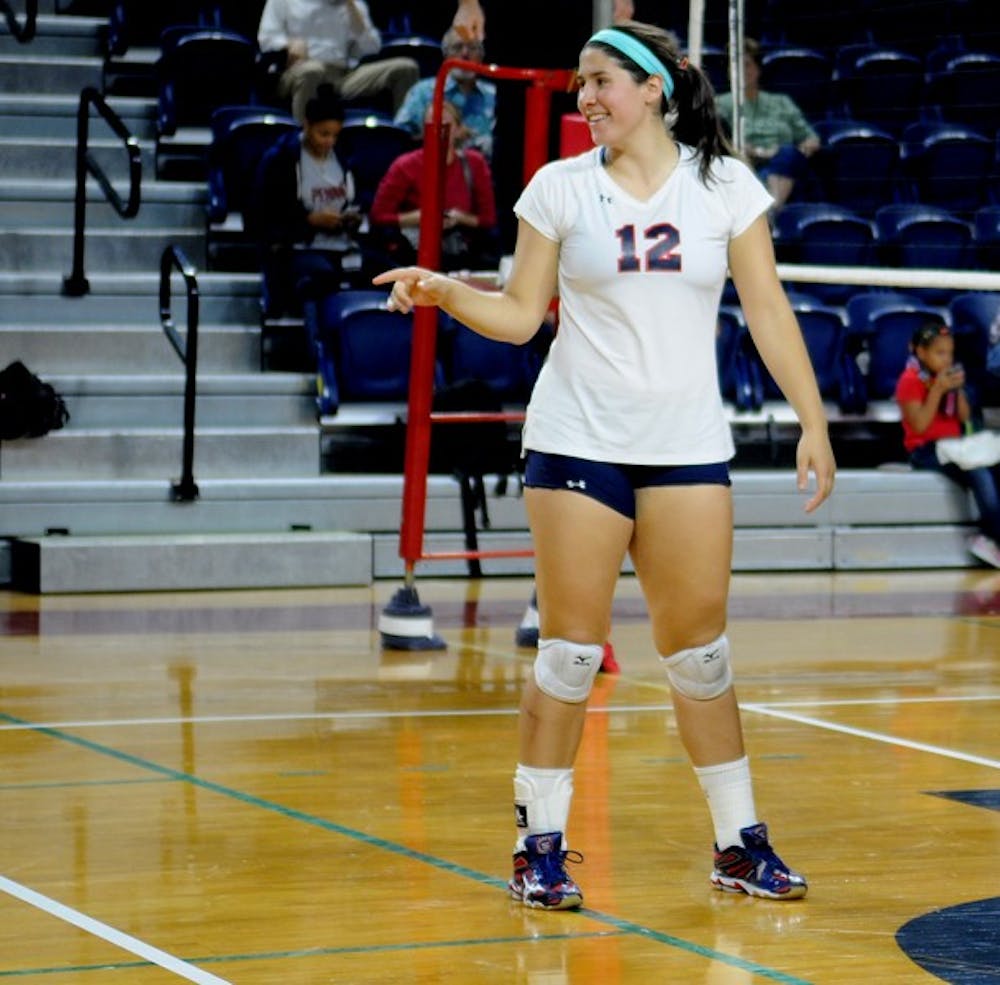 Girls Volleyball vs Columbia game at The Palestra