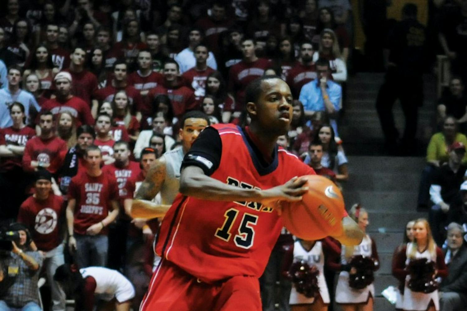 Penn Basketball loss to St. Joseph's at Palestra