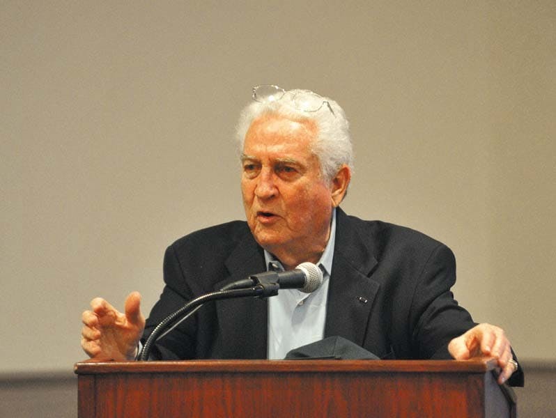 Dachau Concentration Camp survivor Ernie Gross and WWII veteran and Dachau liberator Don Greenbaum share their stories.