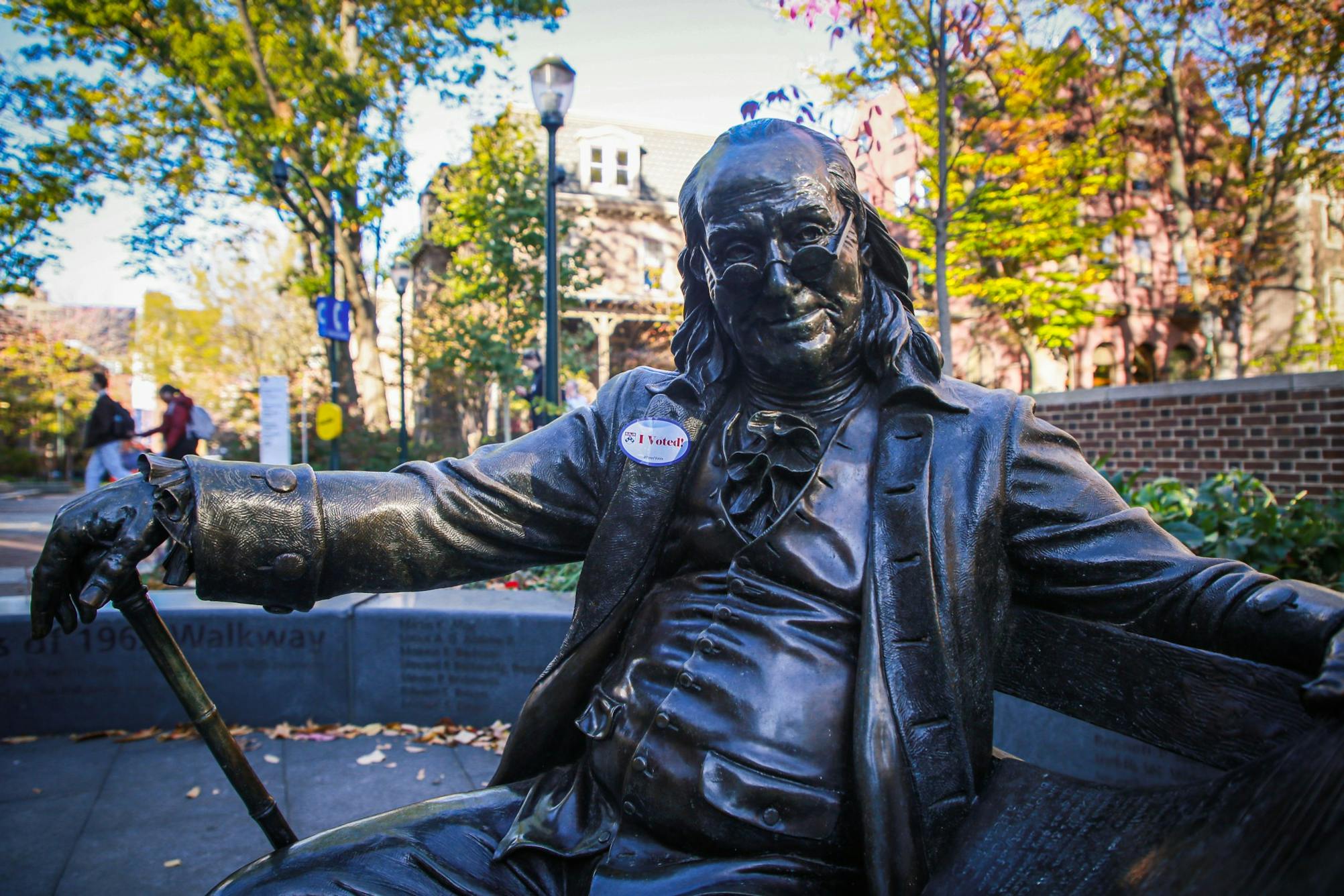 11-08-22 benjamin franklin  election day (Jesse Zhang).jpg