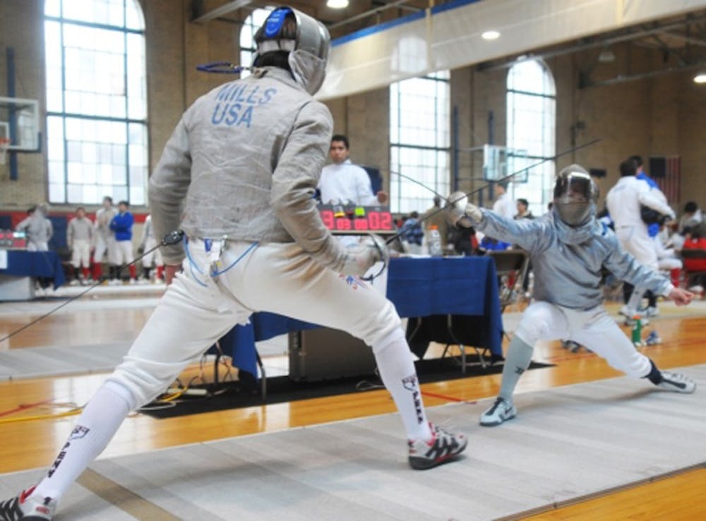 	Senior Mike Mills will need to keep his sterling Ivy record alive if Penn wants to have a strong showing at Ivy championships this year. Mills had eight wins at the Ivy championships last year en route to winning a national title in the sabre.