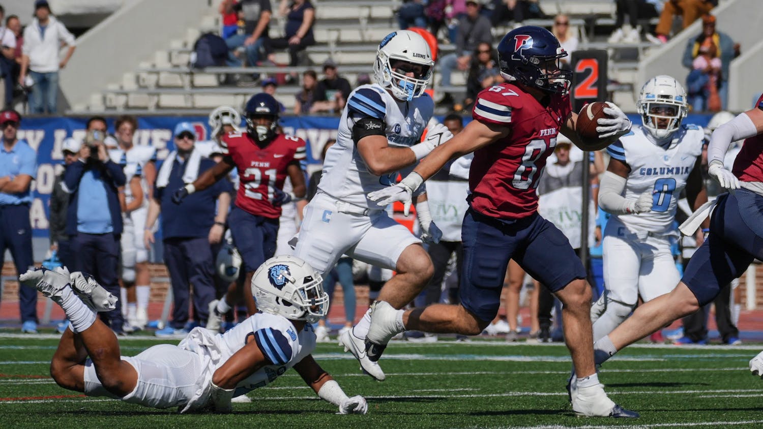 10-15-22 Football vs Columbia Joshua Casilli (Anna Vazhaeparambil).jpg