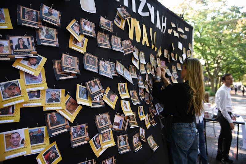 Jewish Penn community members remember victims, hostages on anniversary of Oct. 7 Hamas attack