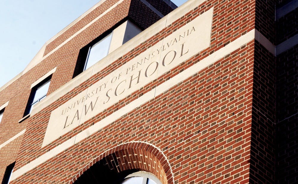 Law school at 36th and Sansomran 10/29/2004