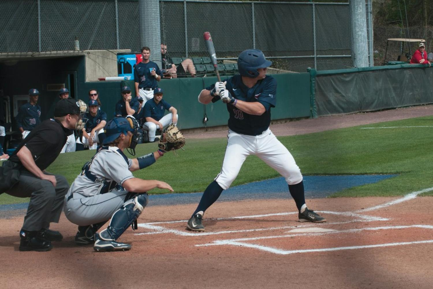 Junior catcher Tim Graul had another sensational weekend, finishing the season with the Ivy lead in homers and RBI.